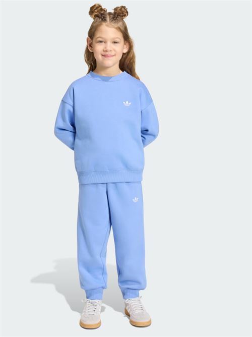 crew jog set ADIDAS ORIGINAL | KS1283BLUFUS